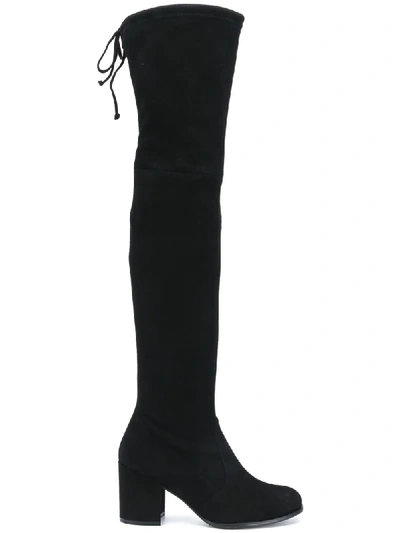 Shop Stuart Weitzman Tieland Knee-length Boots In Black