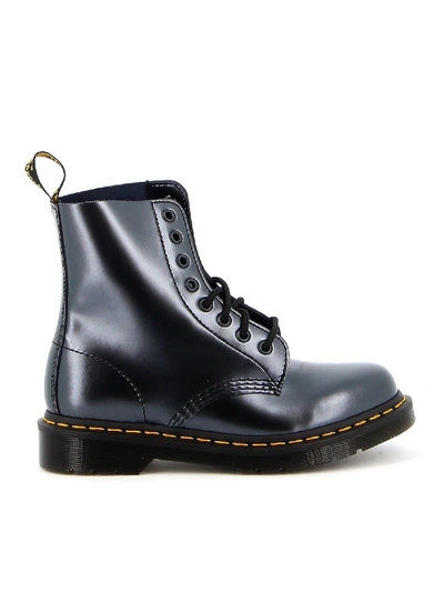 Shop Dr. Martens' 1460 Pascal Ankle Boots In Grey