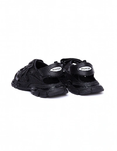 Shop Balenciaga Track Black Sandals