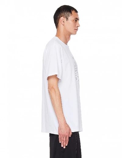 Shop Vetements Love Is White Cotton T-shirt