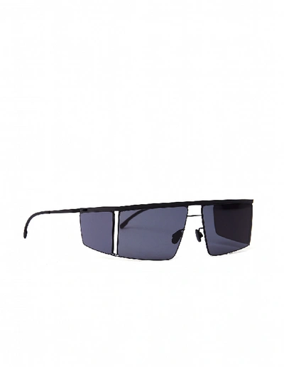 Shop Mykita & Helmut Lang Hl001 Sunglasses In Black