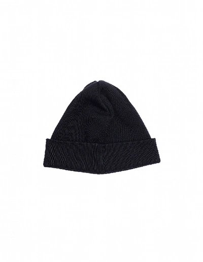Shop Vetements Haute Couture Embroidered Wool Hat In Black
