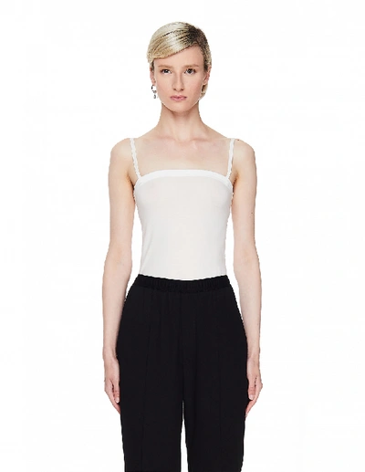 Shop Y's White Strap Top