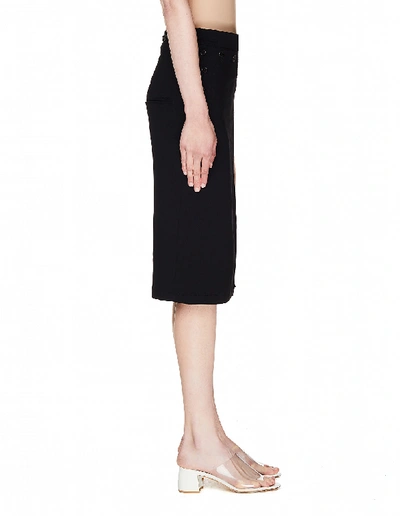 Shop Ann Demeulemeester Cut Out Bethany Skirt In Black