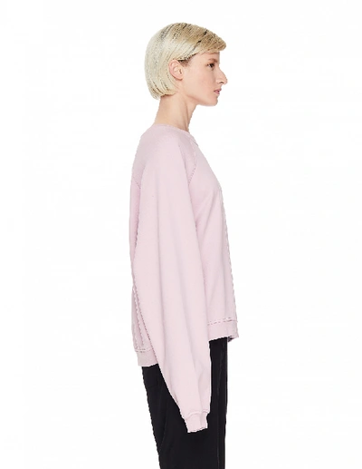 Shop Haider Ackermann Pink Cotton Sweatshirt