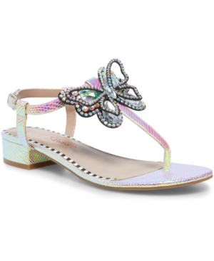 betsey johnson embellished flats