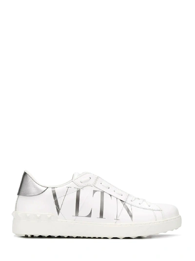 Shop Valentino Open Sneaker White