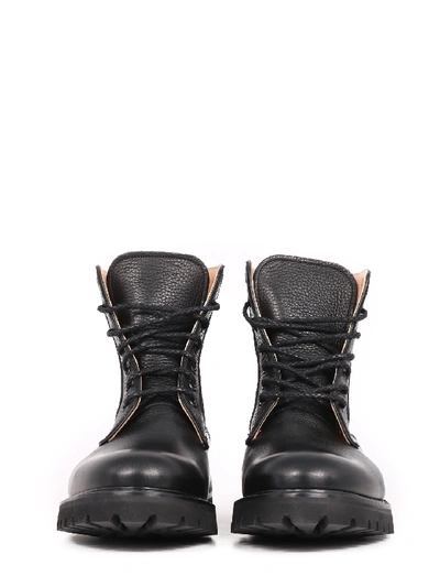 Coalport 2 Leather Lace-up Boots In Black