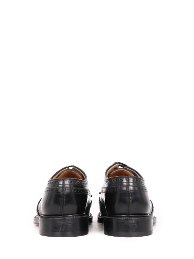 Shop Church's Scarpa Stringata Nero In Black