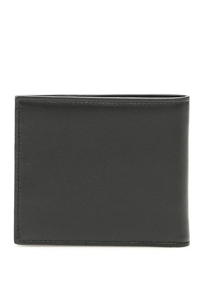 Shop Dolce & Gabbana Leather Bifold Wallet In Black