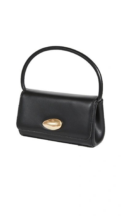 Shop Little Liffner Mini Baguette Bag In Black
