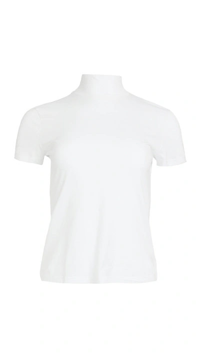Shop Theory Tiny Tee Turtleneck In White