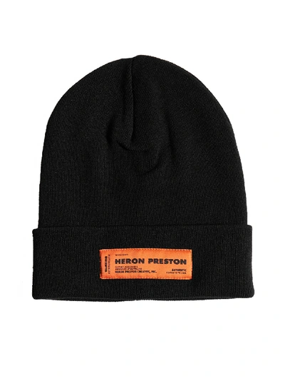 Shop Heron Preston Hat In Black