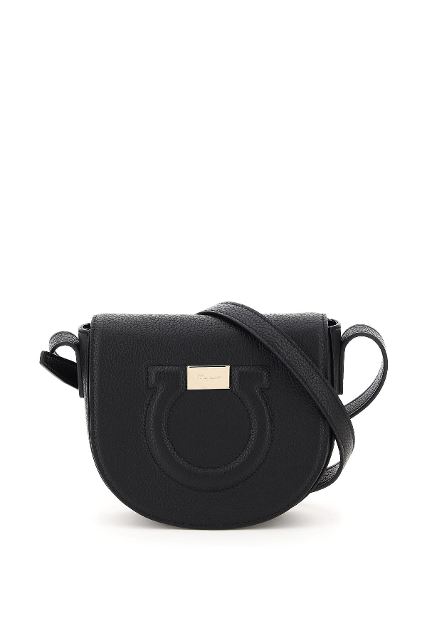 Salvatore Ferragamo Small Gancini Crossbody Bag In Nero (black) ModeSens