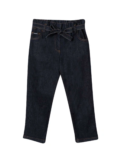 Shop Dolce & Gabbana Dark Jeans In Blu