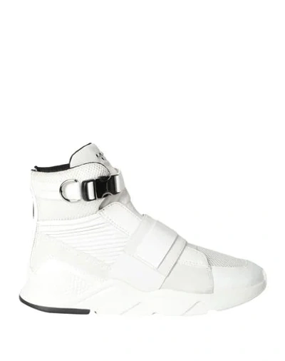 Shop Balmain Sneakers In White