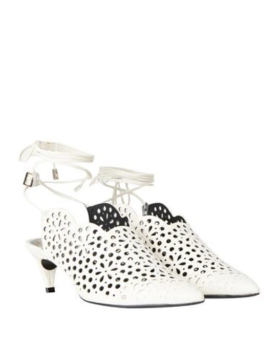 Roger Vivier Woman Mules & Clogs White Size 6.5 Soft Leather In White