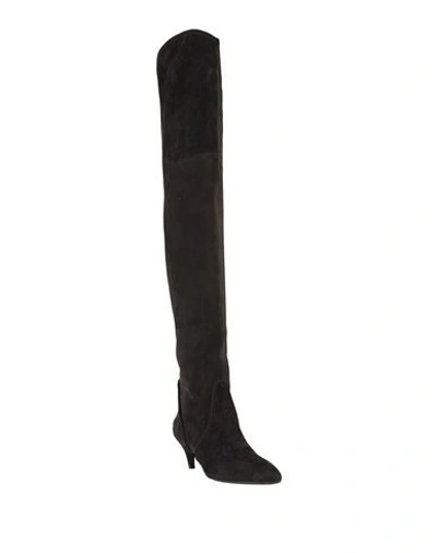 Shop Roger Vivier Woman Boot Black Size 7 Soft Leather