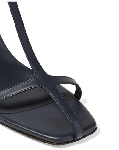 Shop Neous Sandals In Dark Blue