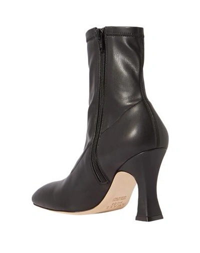 Shop A.w.a.k.e. A. W.a. K.e. Mode Woman Ankle Boots Black Size 11 Soft Leather