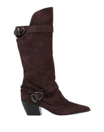 Shop Deimille Boots In Cocoa