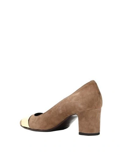 Shop Albano Pumps In Light Brown