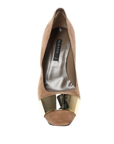 Shop Albano Pumps In Light Brown
