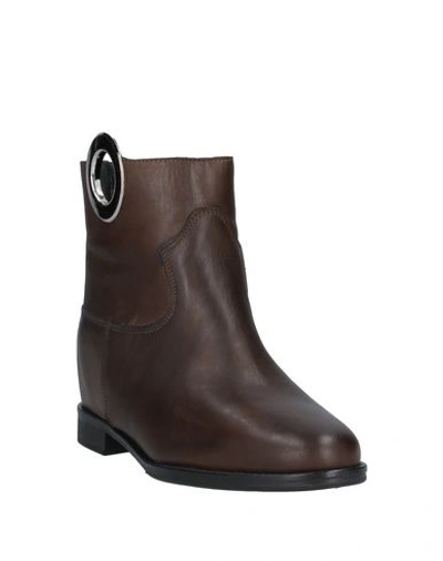 Shop Poesie Veneziane Ankle Boots In Brown