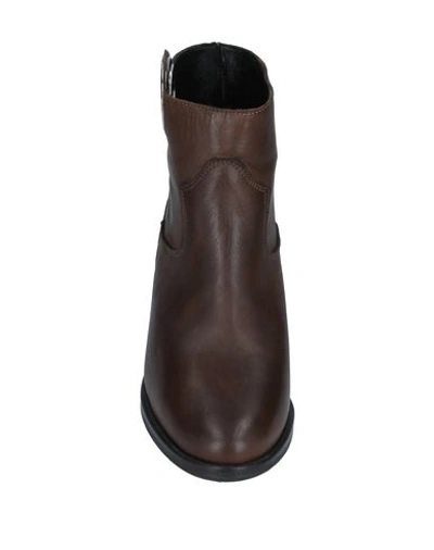 Shop Poesie Veneziane Ankle Boots In Brown