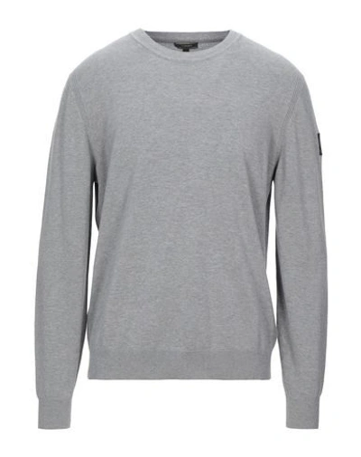 Shop Belstaff Sweaters In Grey
