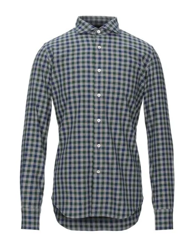 Shop Alessandro Gherardi Shirts In Blue