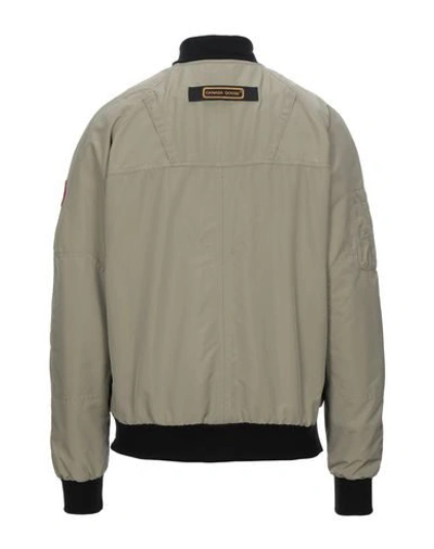 Shop Canada Goose Bomber In Military Green