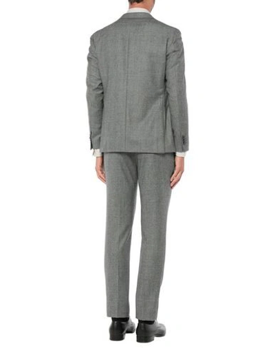 Shop Lubiam Suits In Grey