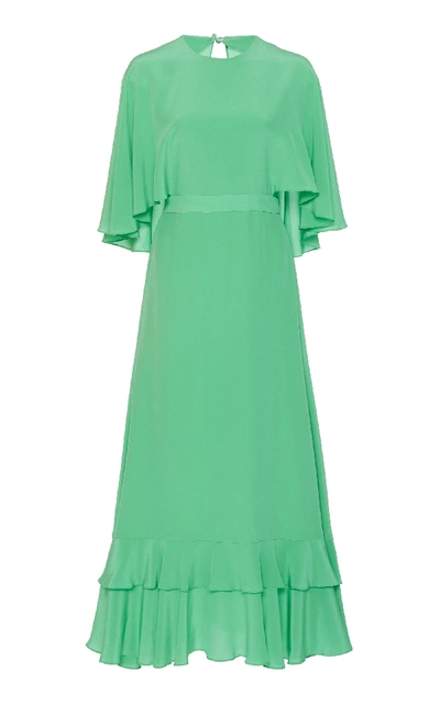 Shop Alexis Cateline Dress In Green