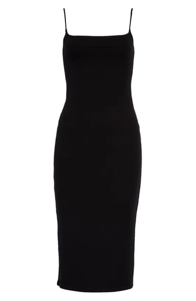 Shop Reformation Milano Body-con Dress In Black