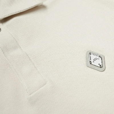 Shop A-cold-wall* Rhombus Logo Polo In White