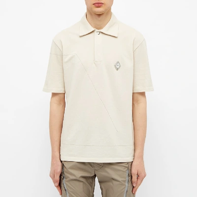 Shop A-cold-wall* Rhombus Logo Polo In White