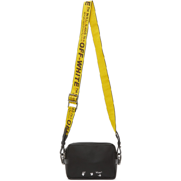 off white bag yellow strap