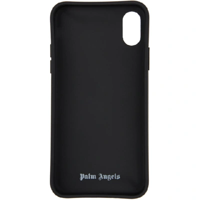 Shop Palm Angels Black Ice Bear Iphone X Case In Black/white