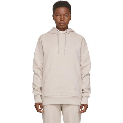 Shop A-cold-wall* Beige Mies Contour Hoodie In Cement