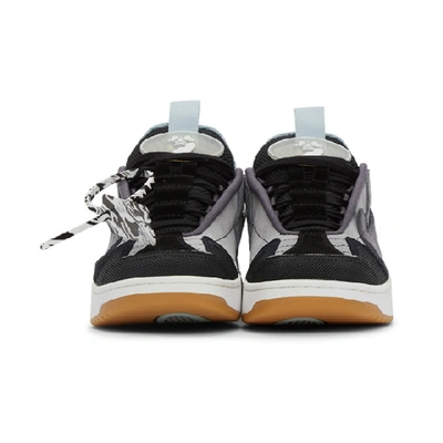 Shop Off-white Black And Grey Arrow Skate Sneakers In Black/grey