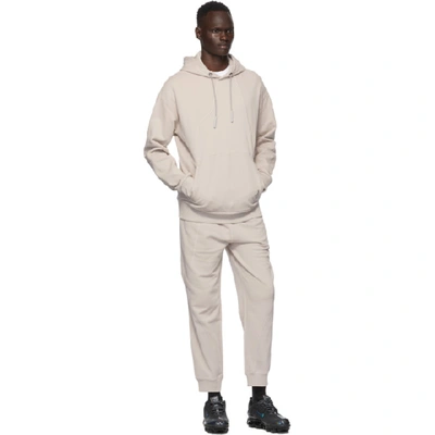 Shop A-cold-wall* Beige Mies Contour Lounge Pants In Cement