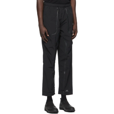 Shop A-cold-wall* Black Overlay Trousers