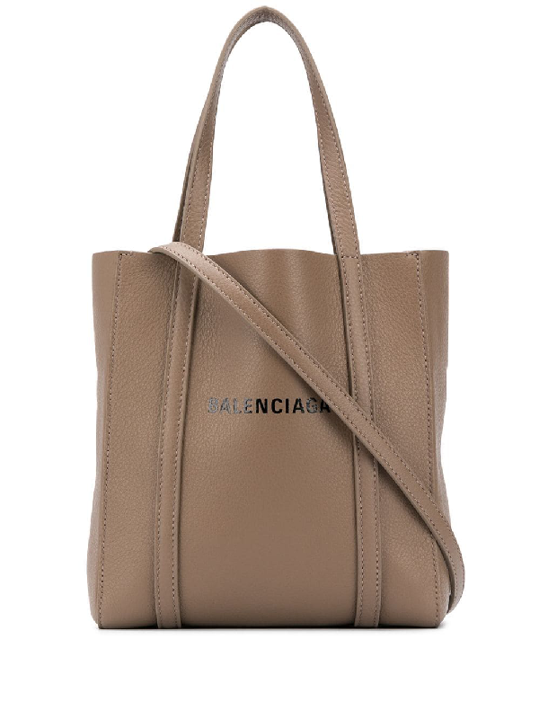 Balenciaga Xxs Everyday Tote Bag In Grained Calfskin In 1261 Minkgr |  ModeSens