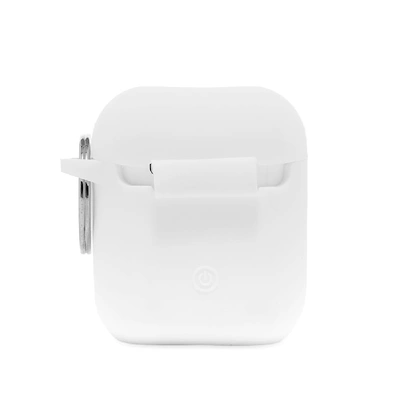 Shop Palm Angels Airpods Case In White