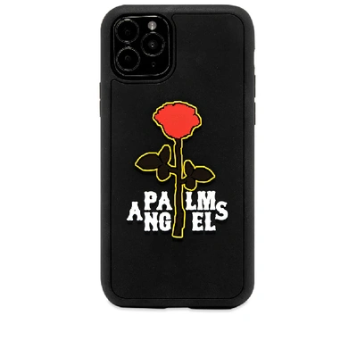 Shop Palm Angels Rose Iphone 11 Pro Case In Black