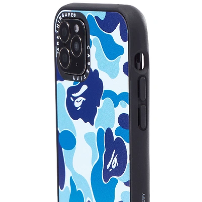 A Bathing Ape X Casetify Abc Camo Iphone 11 Pro Case In Blue | ModeSens