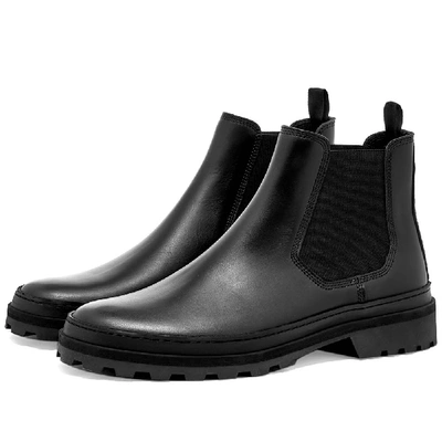 Shop Apc A.p.c. Cali Lug Sole Chelsea Boot In Black