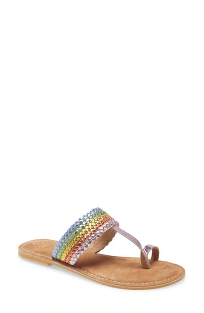 Shop Seychelles Just Fine Sandal In Rainbow Leather