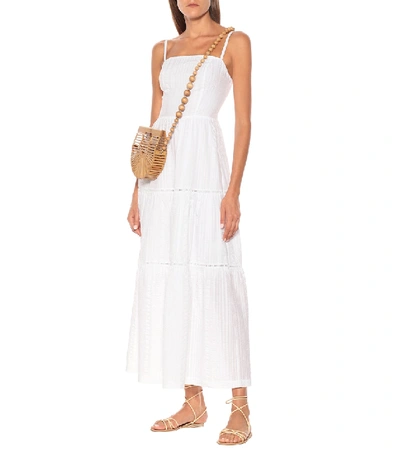 Shop Heidi Klein Fraser Island Seersucker Maxi Dress In White